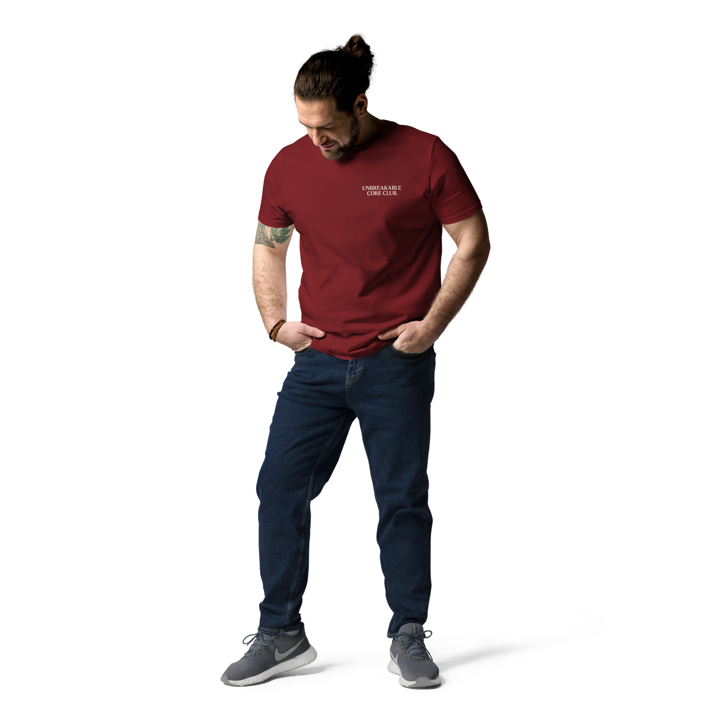 UNBREAKABLE CORE SIGNATURE SHIRT BURGUNDY