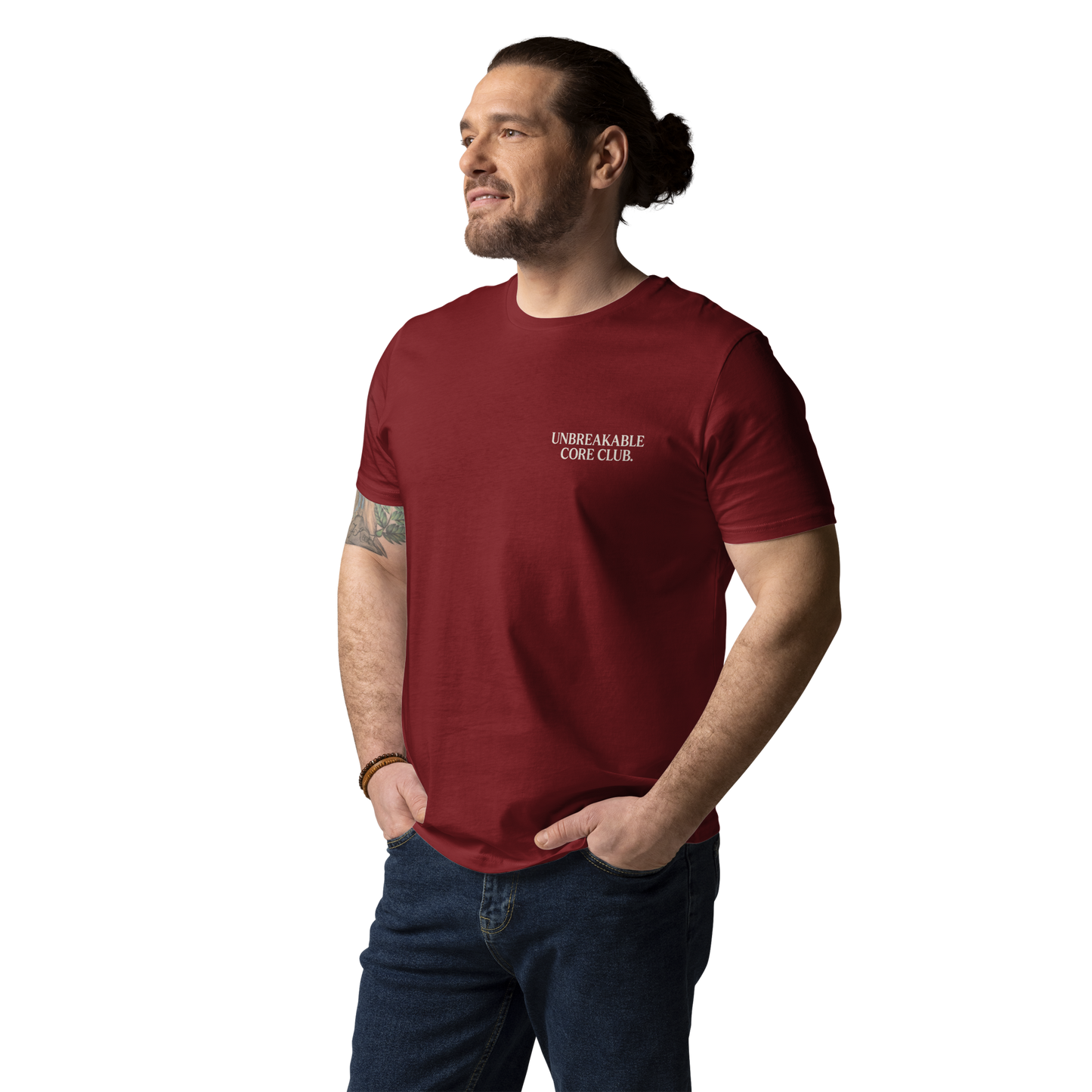 UNBREAKABLE CORE SIGNATURE SHIRT BURGUNDY