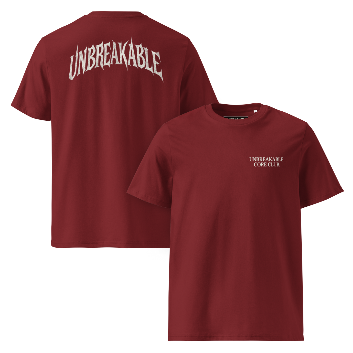 UNBREAKABLE CORE SIGNATURE SHIRT BURGUNDY