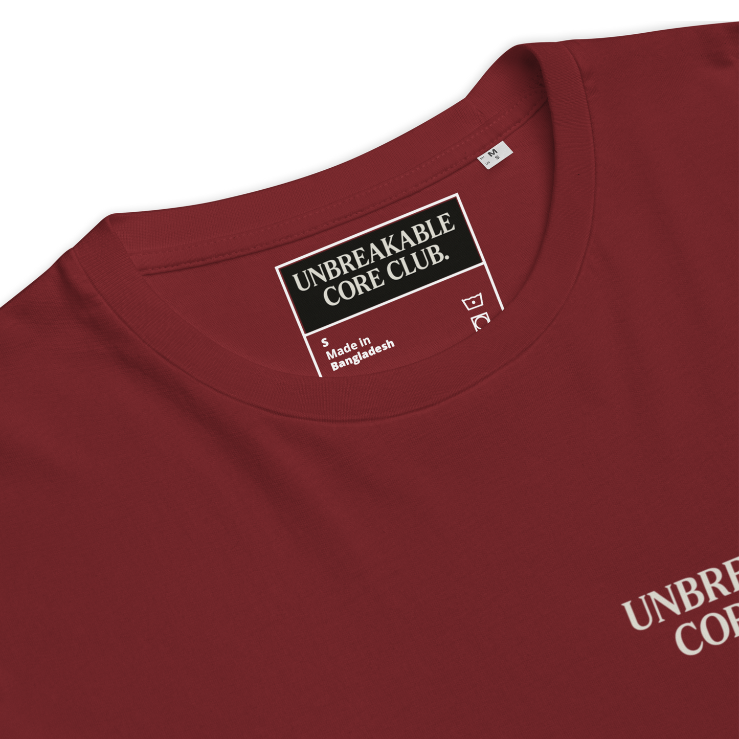 UNBREAKABLE CORE SIGNATURE SHIRT BURGUNDY