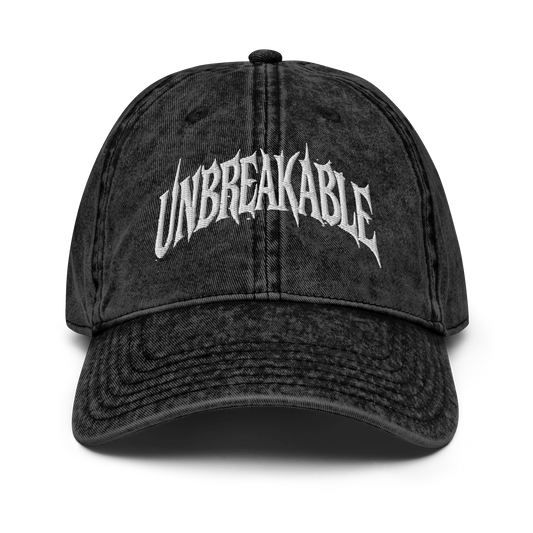 UNBREAKABLE  WASHED VINTAGE HAT